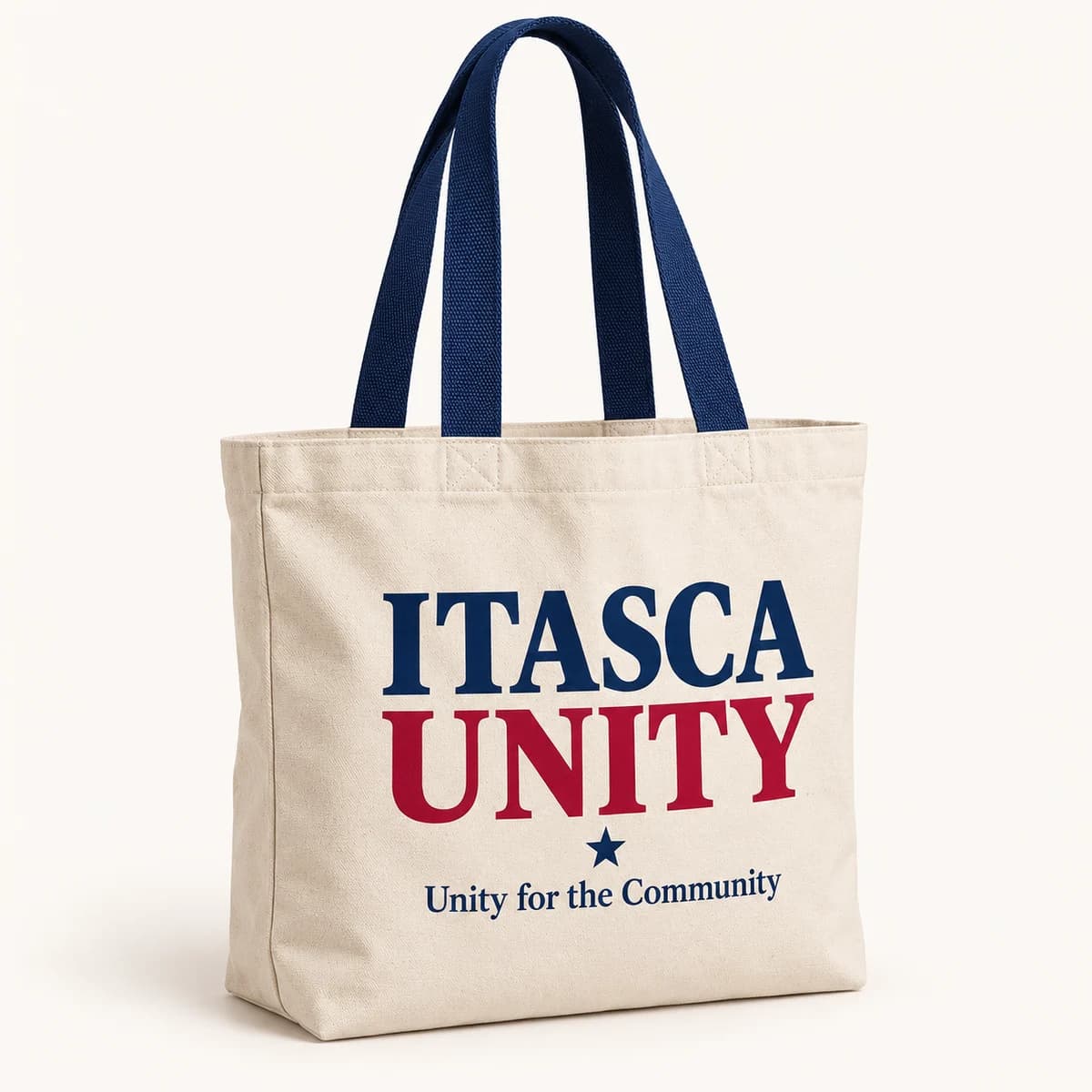 The everyday tote, Natural canvas